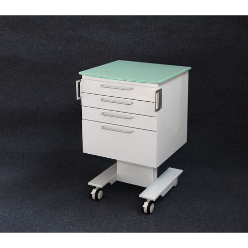 Dental mobile cart cabinet