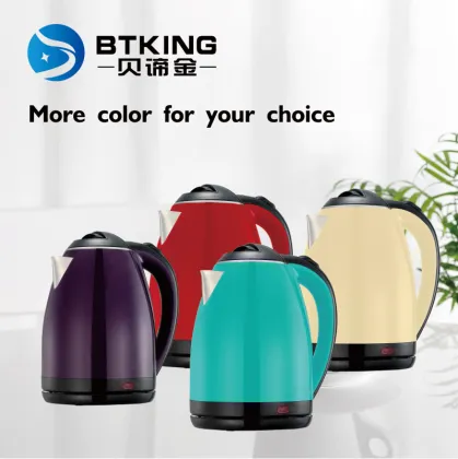 BTK Off Water Boiler Double Layer Electric Cattle Kettle 1.8L