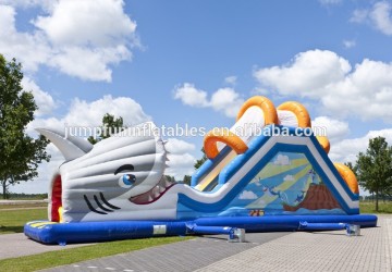new style inflatable slide , children inflatable dry slides