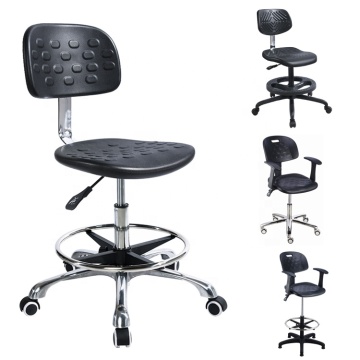 Height Adjustable ESD Anti-static Lab Chair with Aluminum Alloy Components