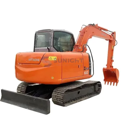 Japan Imported Hitachi ZX60 Excavator for Efficient Small-Scale Municipal Projects