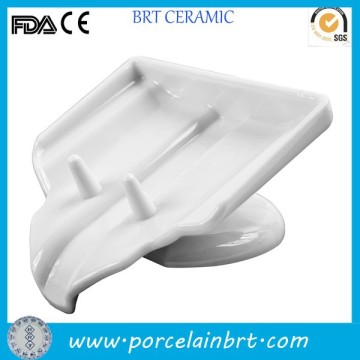 For bathroom decorate white ceramic Orignal Soap Holder