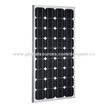 110W Monocrystalline Solar Panel with 28pcs Grade A Cells