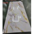 Tấm bằng đá cẩm thạch UV PVC PANEL chống cháy chống cháy chống trầy xước bề mặt cao có độ bóng cao Eco Vật liệu trang trí cho tường
