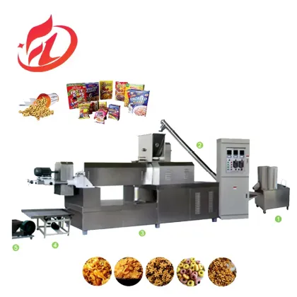 Automatic Breakfast Cereal Making Machinery