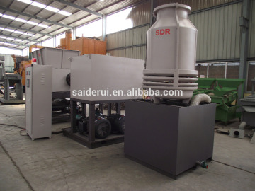 Heavy duty car body double shaft shredder