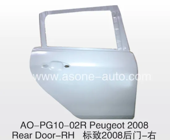 AsOne Motor Iron Parts For Peugeot 2008 Rear Car Door