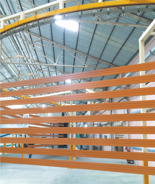 Electrostatic Aluminium Powder Coating Booth with Gun