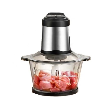 Electric Meat Mincer Grinder with 4 Stainless Steel Blades and 2 Switches