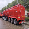 Back Dump Dump Truck Ends Stopped Traffic HLV9403ZLS-Sand and gravel lightweight conveyor belt dump semi-trailer Supplier