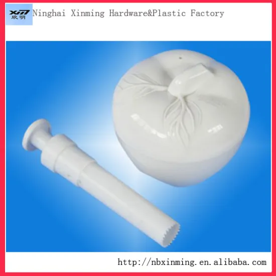 Manufacturer 100% Safe material Apple Shape plastic Salad Bowl