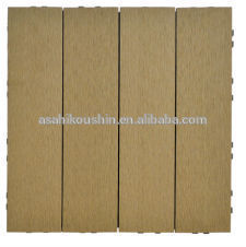 Japan Quality New Design WPC DIY Decking Tile with Thick Mat