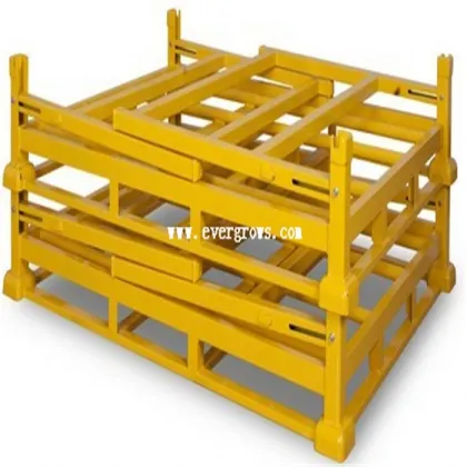 Hot sale durable folding welded post pallet stillage goods rack