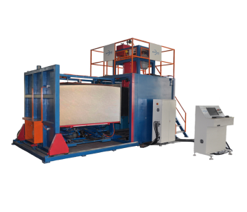 Vacuum sponge foaming machine with computer control