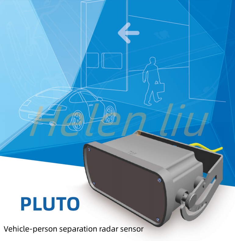 Vehicle-person separation radar sensor