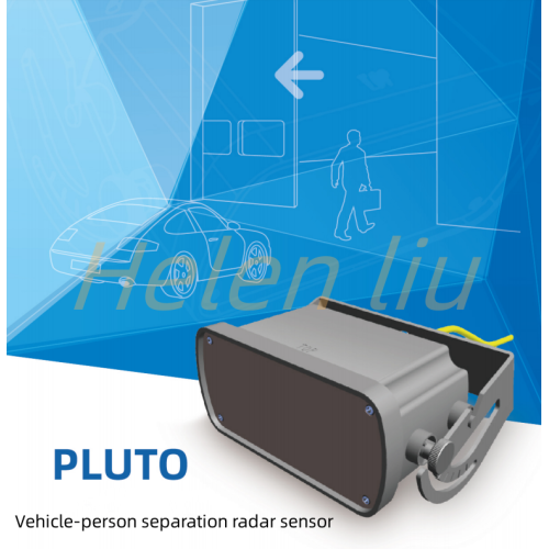 Vehicle-person separation radar sensor