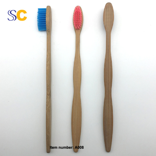 Nuevo diseño 100% Bamboo Charcoal Toothbrush