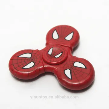 Hot sale trendy fidget spinner with spiderman and long time spinning