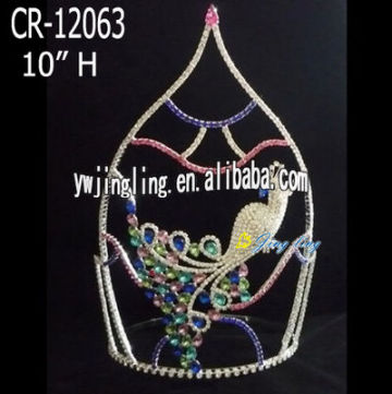 Jingling Colorful Birds 10 Inch Animal Crown