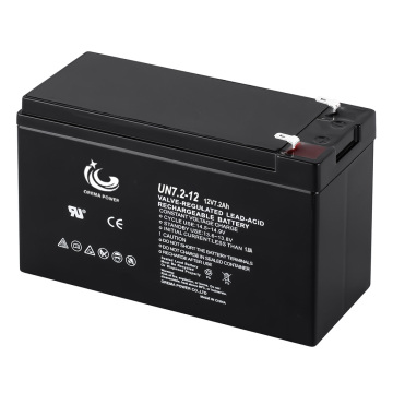 Oplaadbare, verzegelde lood-zuur UPS-batterij 12V7.2ah