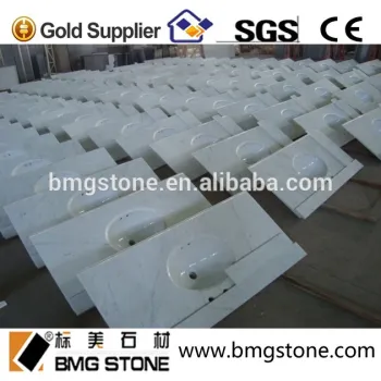 Custom White Marble Countertops Vanity Tops