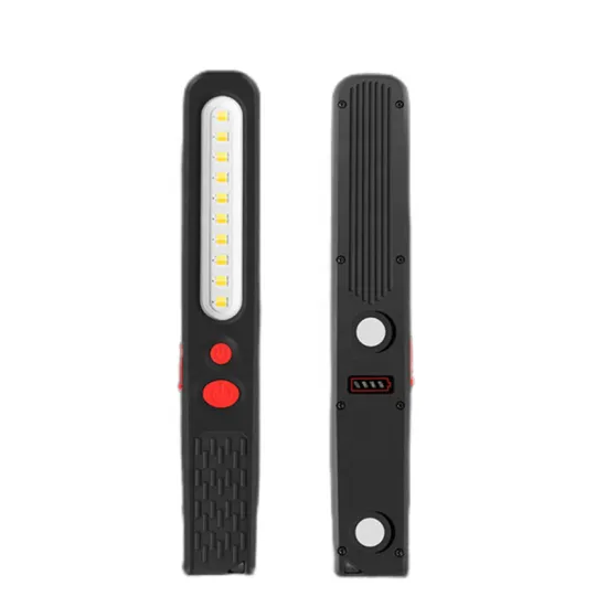 Wason New Design Slim Ultrathin Handheld Portable Flashlight Magnetic Rechargeable Industrial Work Site Led Torch Lightings