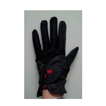 Wholesale High Quality Black Golf Glove in Black for Men 39 Glove