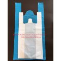 Plastic Disposable T-Shirt Poly Bag Handle Bag