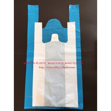 Plastic Disposable T-Shirt Poly Bag Handle Bag