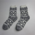 Calcetines de punto para adultos Jacquard