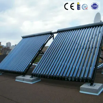 Central and Domestic Hot Water Solar Thermal Evacuated Tube Collectors