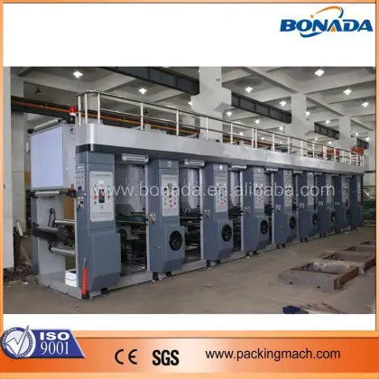 High Speed Full Auto Rotogravure Printing Machines