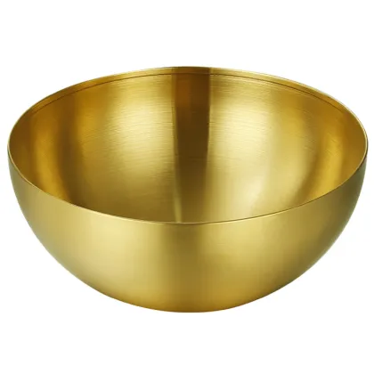 Wholesale Stainless Steel Insulated Salad Bowl for Snacks