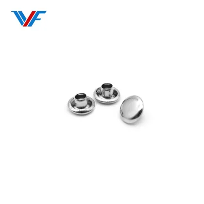 Double Caps Metal Rivet Hardware Accessory for Stationery
