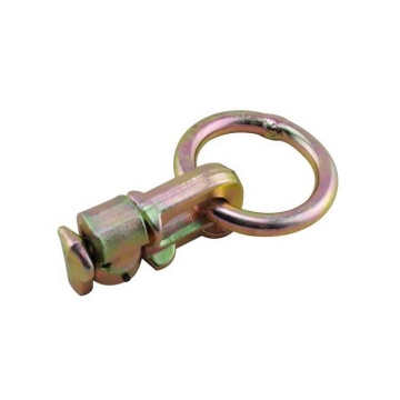 Yellow Zinc Plated L-Track Double Stud Fitting with O-Ring: Search Engine Title