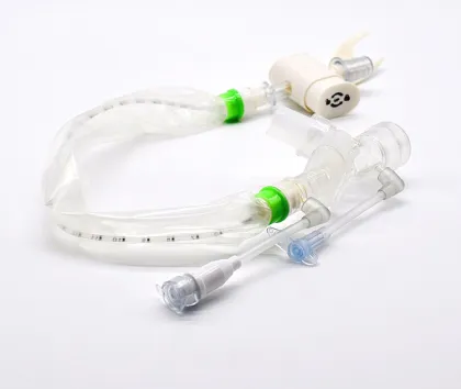 Medical Soft Types Closed Sputum Suction Satheters Tube