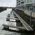 Aluminum Floating Pontoon Floats Steel Floating Bridge