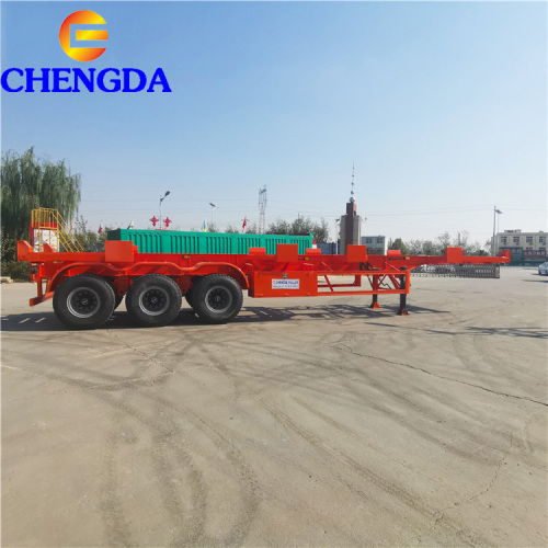 Skeleton Container Chassis Semi Truck Trailer for Sale