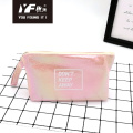 Cosmetic Bag Gift Ideas Word style glitter make up cosmetic bag Factory