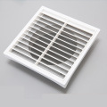 Grille de ventilation anticorrosion avec protection contre la pluie