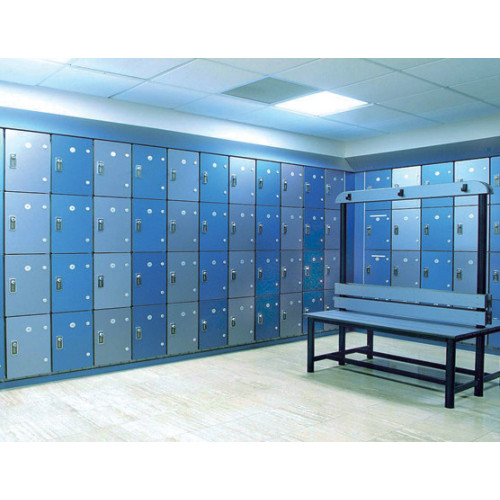 Superb in quality compact laminate hpl electronic staff locker
