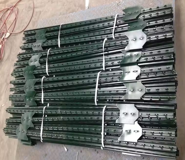 Studded metal t hek post/gegalvaniseerd t post