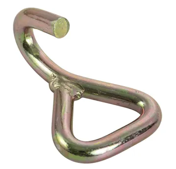 High-Quality 1.5 Inch 3000kg Metal J Hooks for Lashing Straps - Cargo Hook Solutions