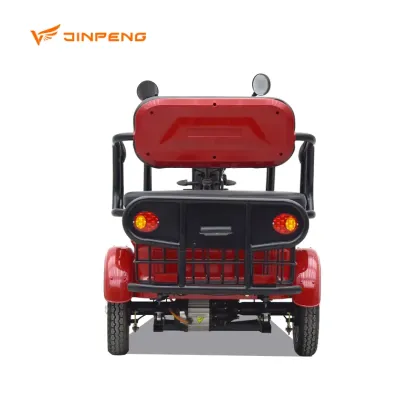 Electric Passenger Tricycle Cargo Trike with 3 Seats