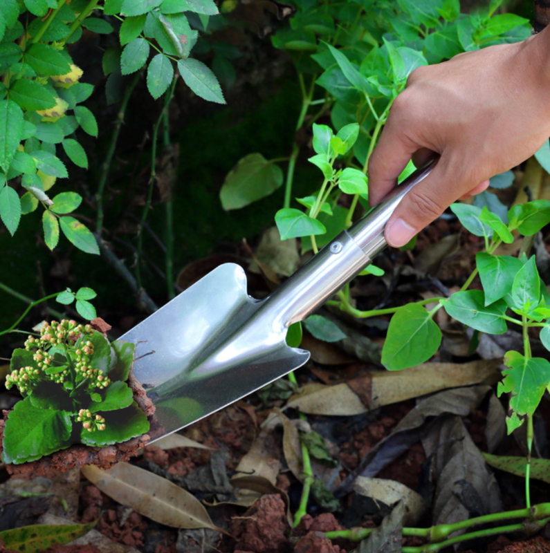 Small Stainless Steel Outdoor Multi-purpose Shovel Garden Mini Tool Garden Shovel