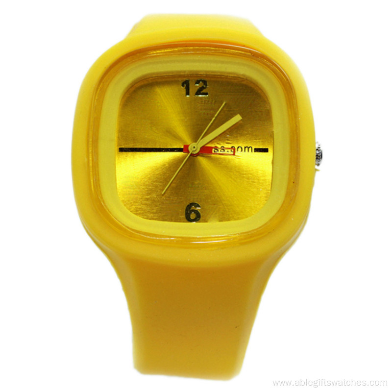 Cute Teenager Jelly Silicone Quartz Watches Gifts