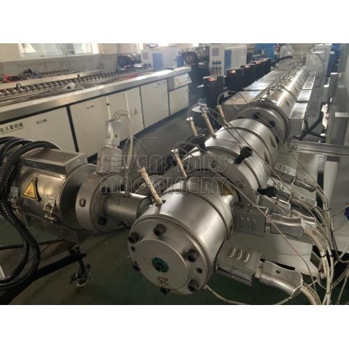Electric wire protect PE pipe extruder machine