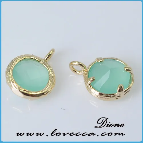 Factory Supply Jewelry Faceted Gemstone Infinity Necklace with Birthstones and Initials