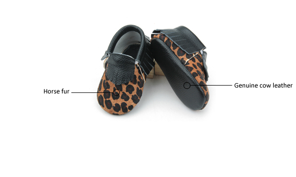 Baby Leopard Moccasins