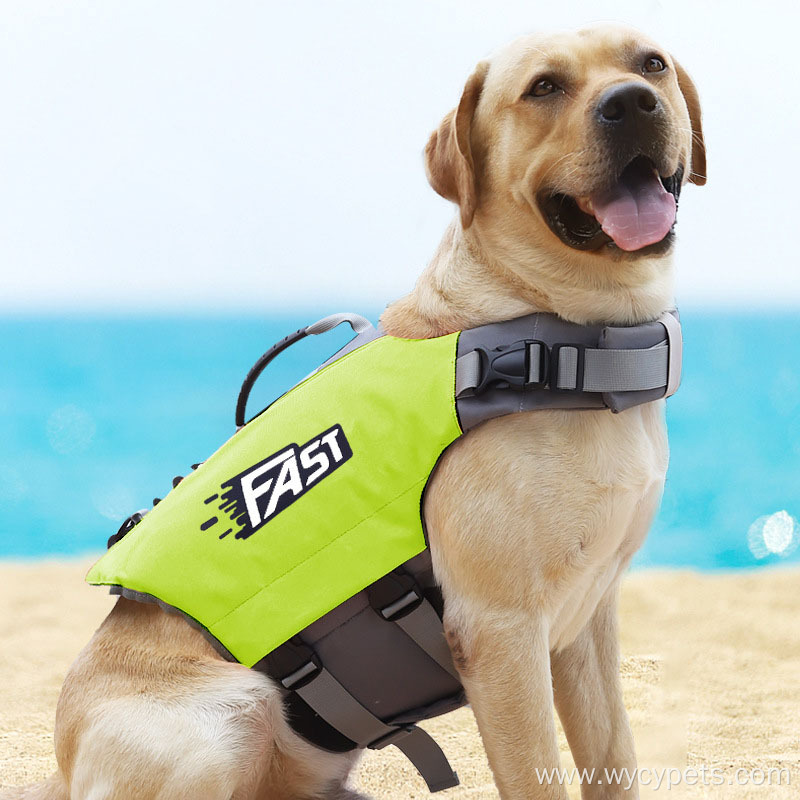 New Reflective Printed Pet Dog Life Jacket